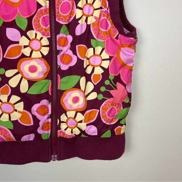 Hanna Andersson Floral Puffer Vest - Picture 3 of 5